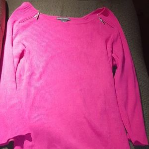 Pink long sleeve shirt
